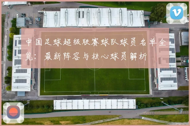 中国足球超级联赛球队球员名单全览：最新阵容与核心球员解析